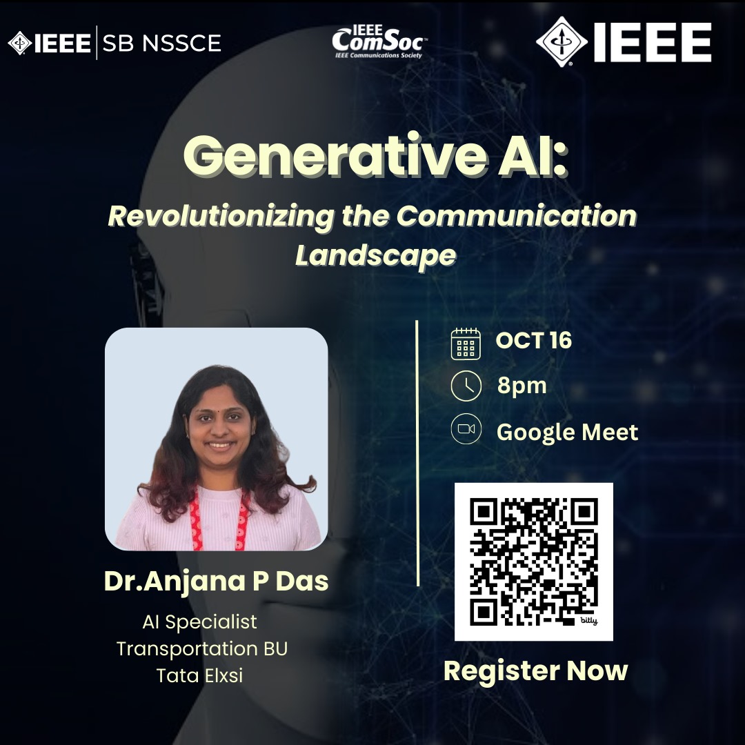 Generative AI session poster