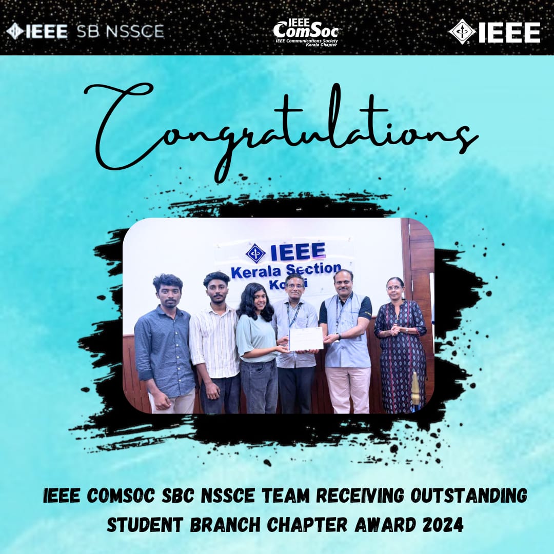 Outstanding Student Branch Chapter recognition