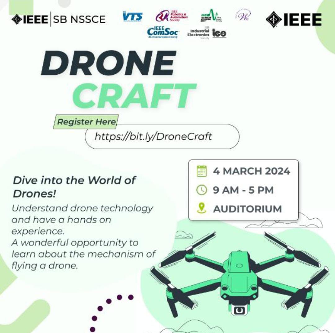 Drone craft workshop collage